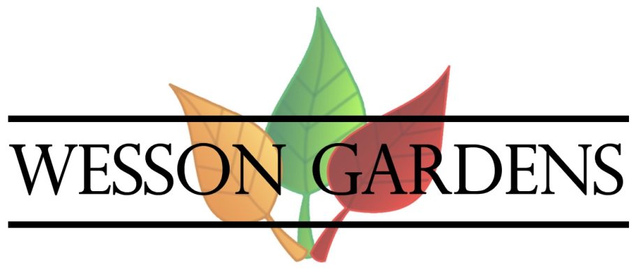 Logo for Wesson Gardens which offers commercial gardening services in Cheshire